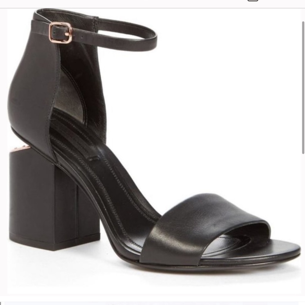 Alexander Wang Abby Block-Heel Sandals